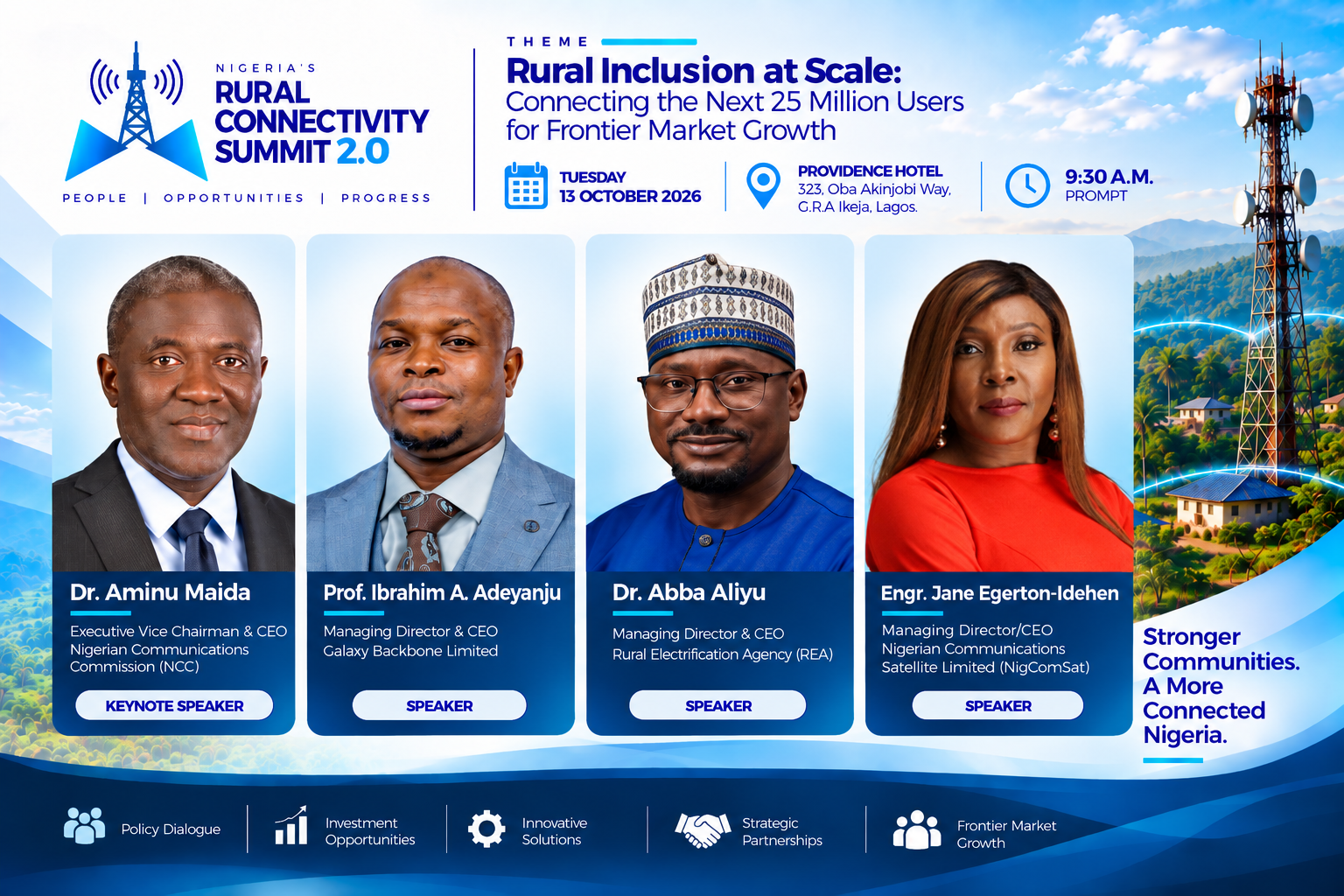 Stakeholders to Examine Why Over 23m Nigerians Remain Offline at RuralConnect 2.0